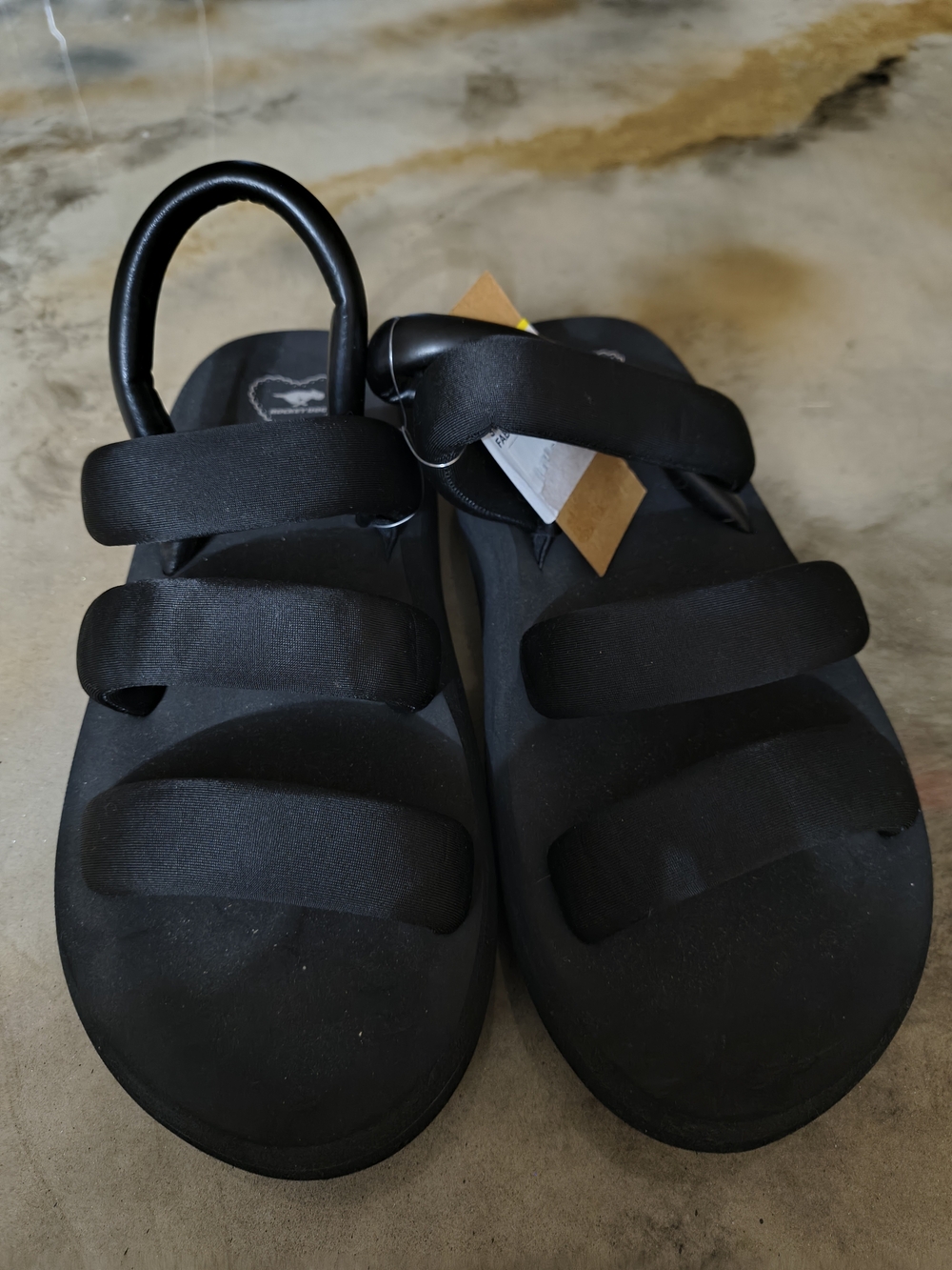 Rocket Dog Women's Black Tube Sandals